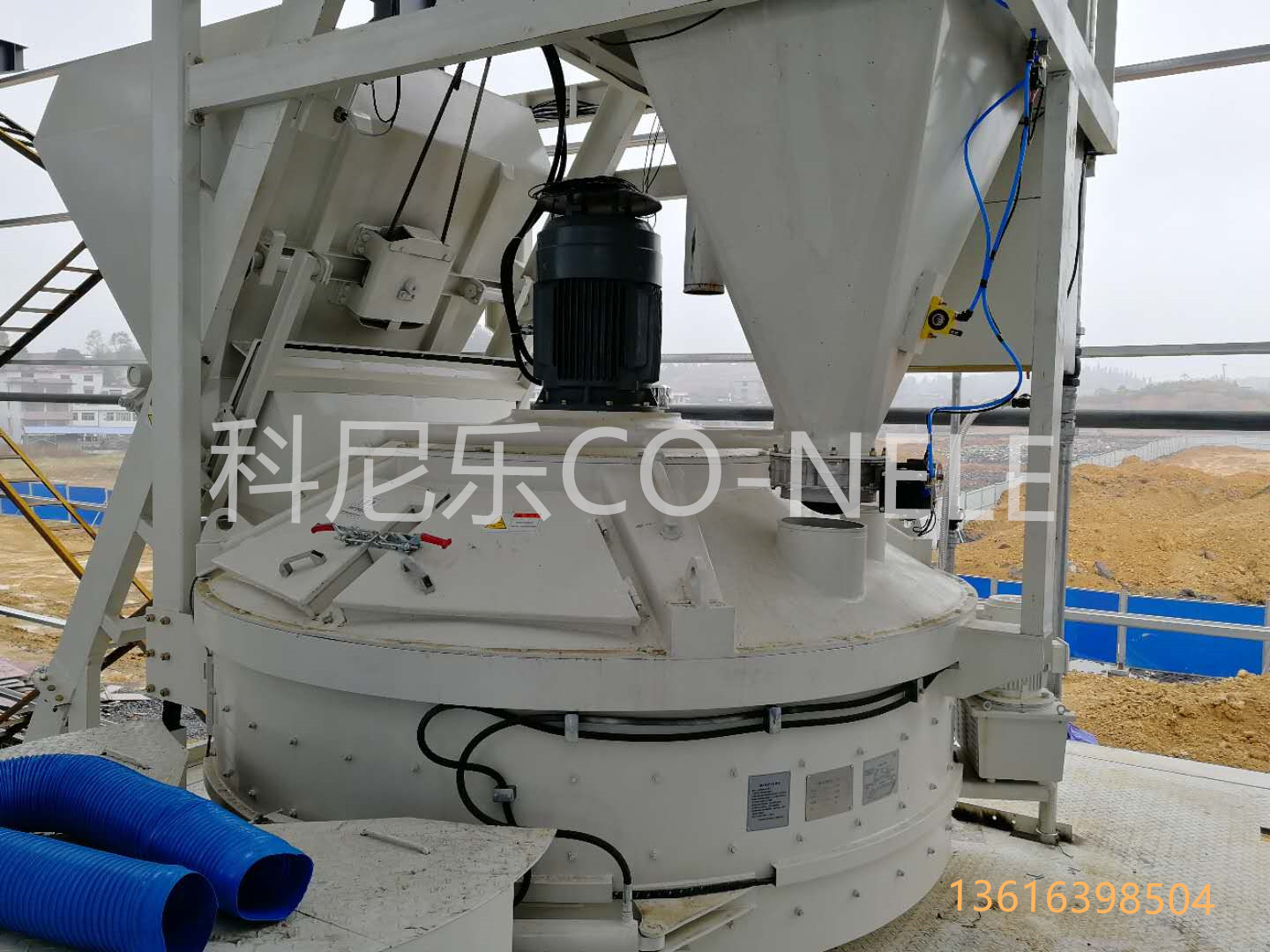 预制桥梁行星式搅拌机