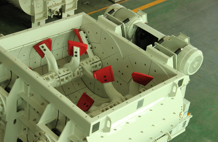 双卧轴强制式搅拌机