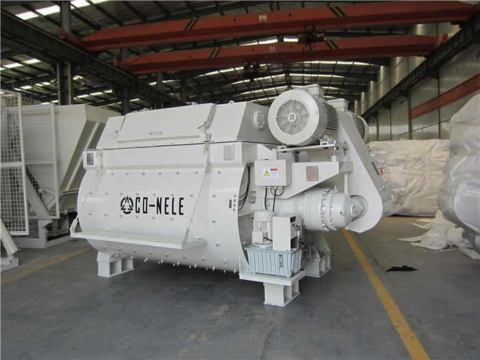 双卧轴混凝土搅拌机