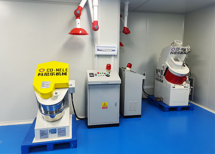 3868la银河总站锂电池混料机