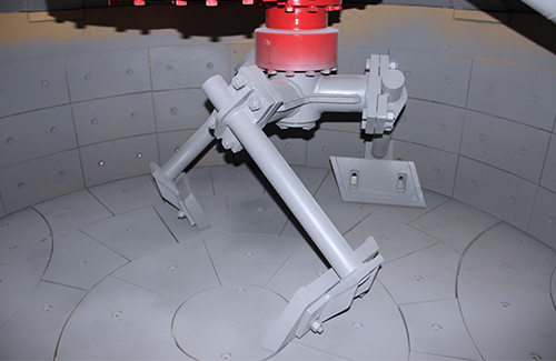 CMP750立轴行星式搅拌机内部搅拌装置