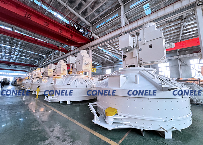 6台CMP6000立轴行星式搅拌机